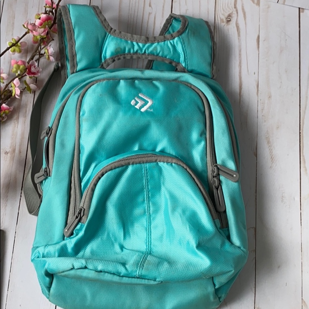 Travel Turquoise Backpack with iPad slot